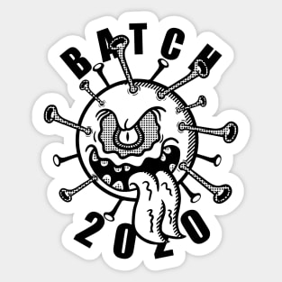 BATCH 2020 CORONA VIRUS Sticker